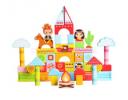 50 Piece Cowboy Town Building Blocks - 11016